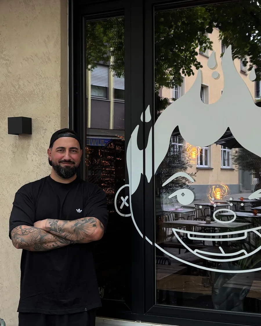 Giuseppe vor dem Lausbub in Nürnberg